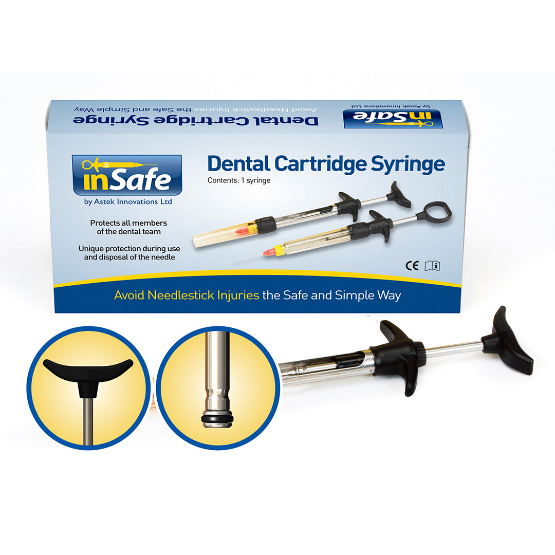 inSafe Syringes - 2.2ml O-Ring Aspiration, T-Type