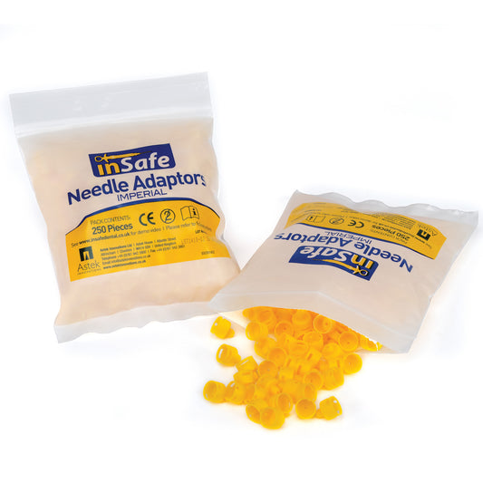 inSafe Accessories Needle Adaptors, Imperial  - Yellow