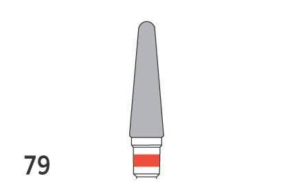 Acrylic Trimmers Cross Cut Fine HP 79 40