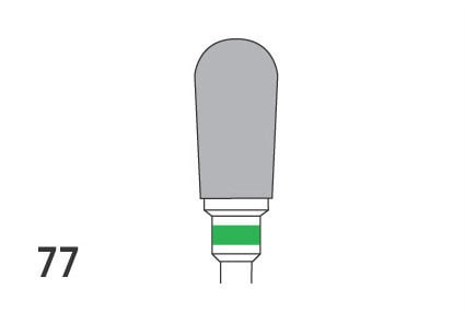 Acrylic Trimmers Cross Cut Coarse HP 77 60