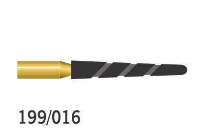 Gold Twister Burs Round End Taper FG Extra Coarse 199/016