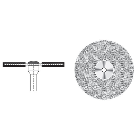 Ultraflex Diamond Disc Double Sided 22mm Diameter  0.09mm Thickness