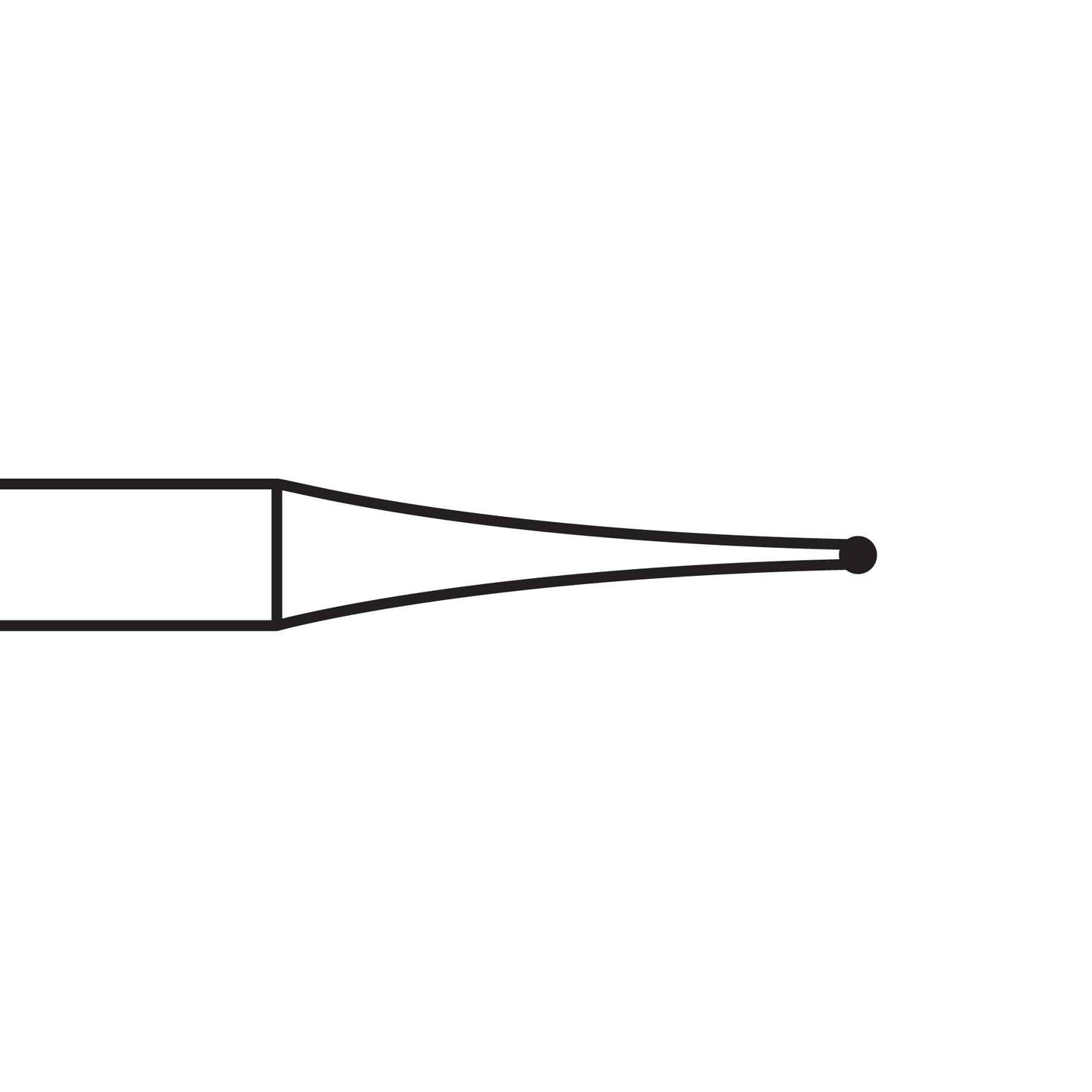 Steel Burs Round RA No. 1 006