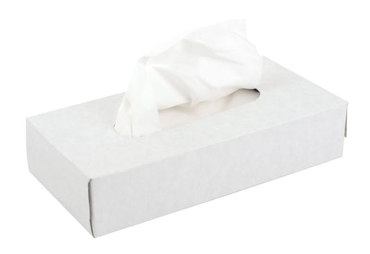 Facial Tissues 2 ply, White