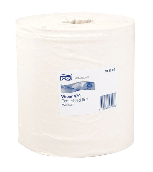 Wiper Rolls M-Tork Plus (9‚Äù) - 2 ply, White (101260)