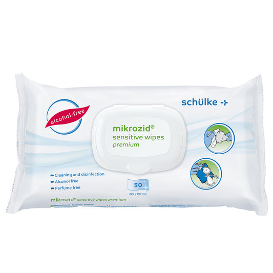 mikrozid sensitive wipes premium Alcohol-Free