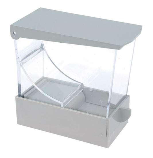 Cotton Wool Roll Dispenser Grey