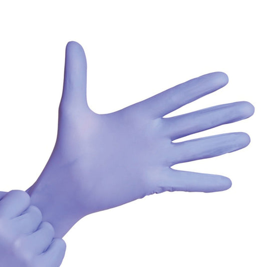 Nitrisoft Nitrile Examination Gloves Blue Medium