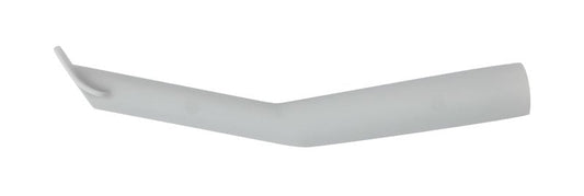 Autoclavable Aspirator Tips 16mm Adult - Grey with flange