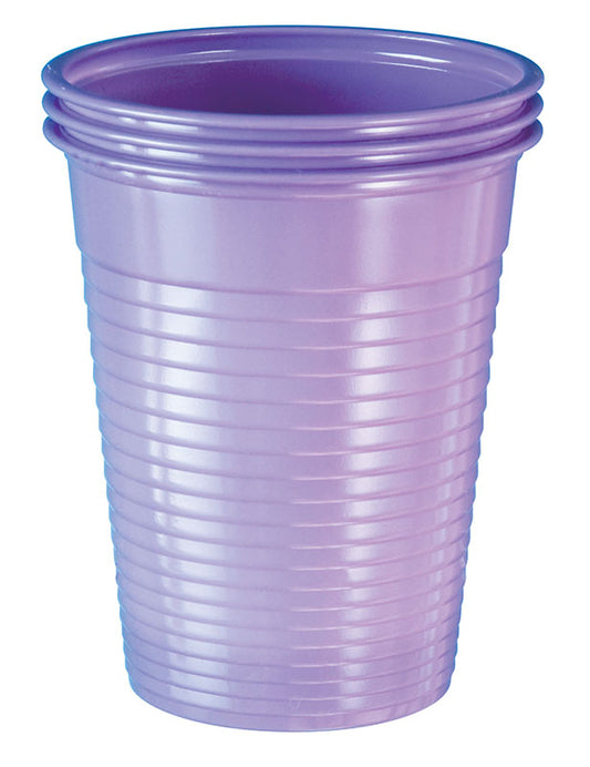 Plastic Cups Squat 180ml Lilac