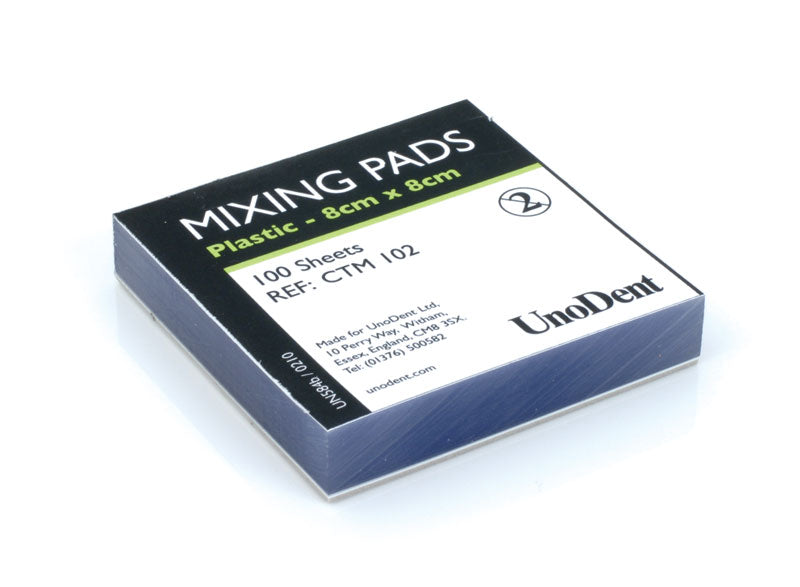 Poly Mixing Pad 8cm x 8cm - 100 sheets per pad