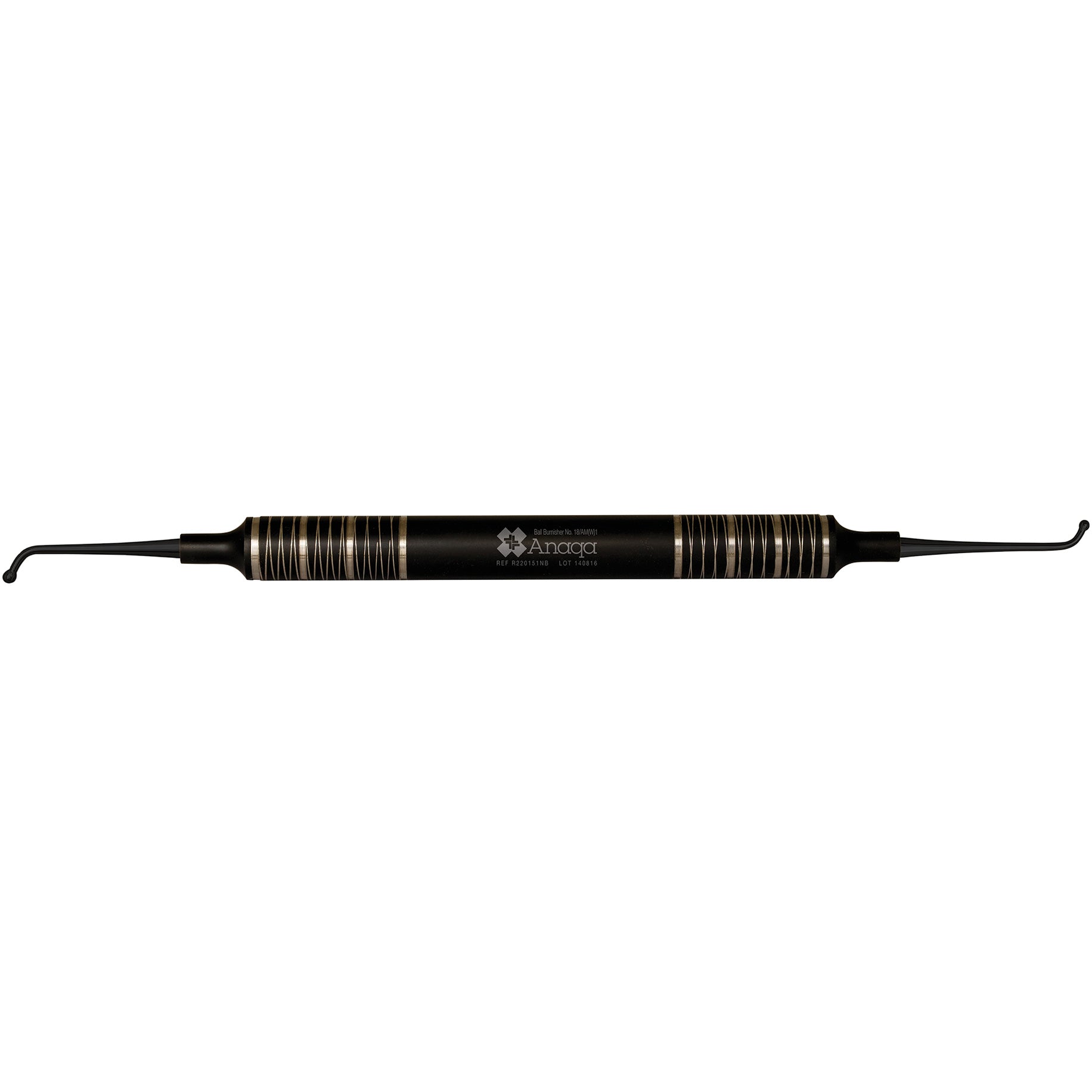 Ball Burnisher No. 18/AM(W)1 (Wallis 18) 9.5mm handle Titanium Coating Black