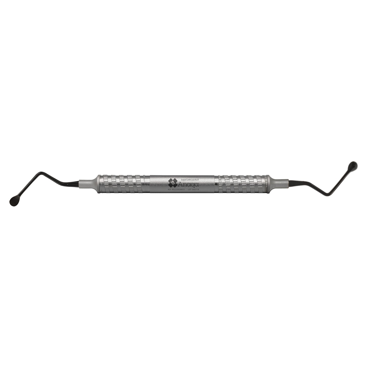 Surgical Curette Lucas 87 8mm Stainless Steel 02