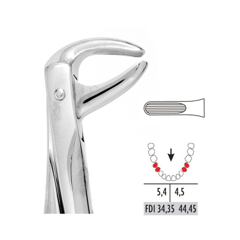 Forceps Premier Range - Autoclavable 75 Lower Bicuspids