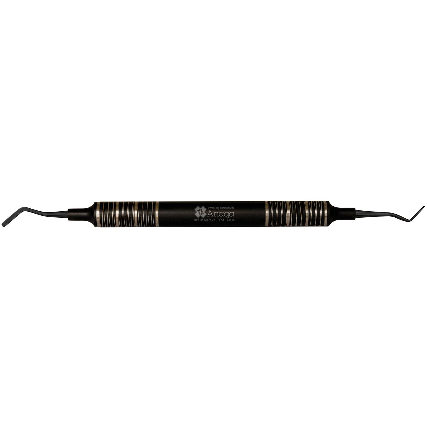 Plastic Filling Instrument No. 6/156 8mm handle Titanium Coating Black