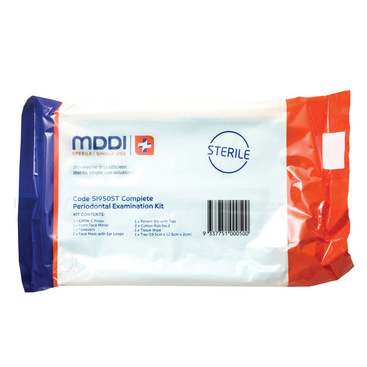 Complete Periodontal Examination Kit With Ball Tip Probe