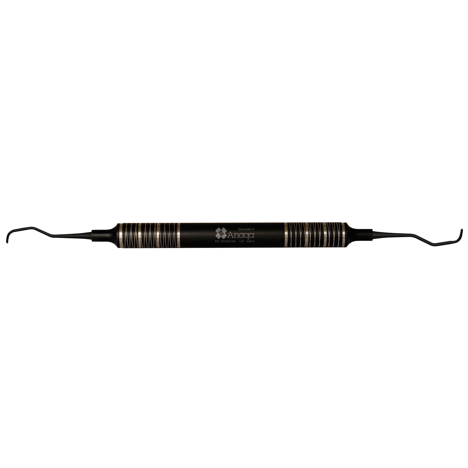 Gracey Curette 1/2 9.5mm handle Titanium Coating Black
