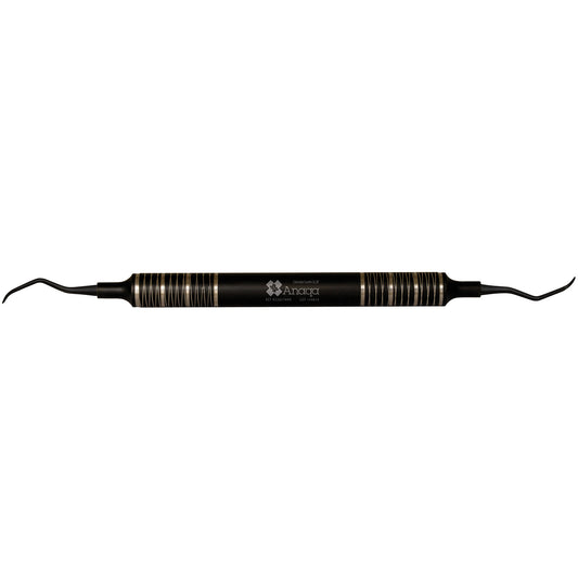 Columbia Curette 2L/2R 9.5mm handle Titanium Coating Black