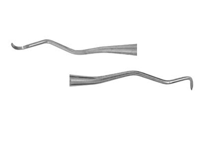 Premier Range Round Handle, Balanced Grip - Autoclavable 13/14 Gracey Curette DE