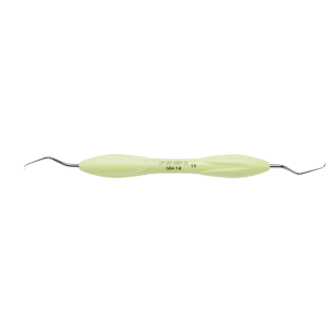ErgoSense Gracey Curette Mini 7/8  LM 207-208M ES (L/Green)