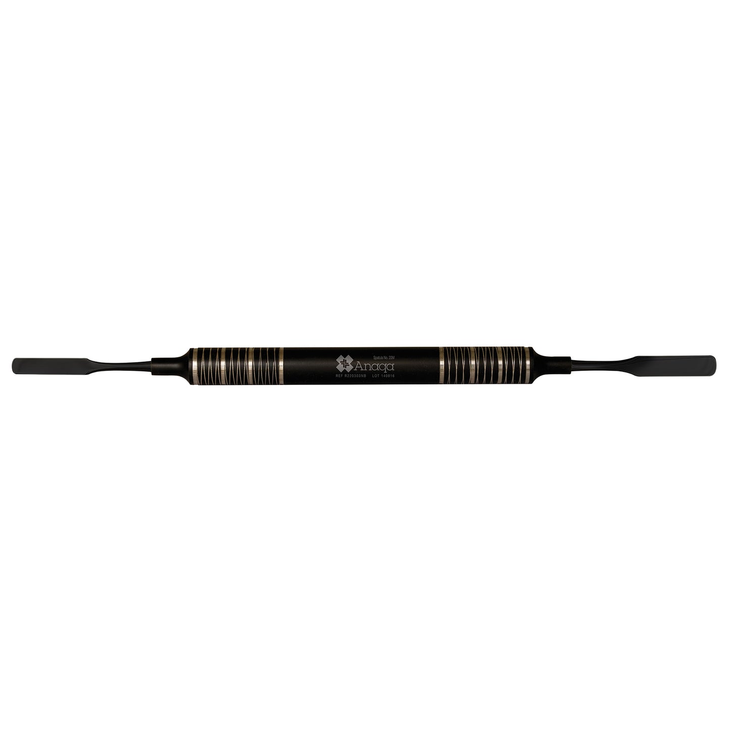 Spatula No. 20M (Capsule Spatula) Titanium Coating Black