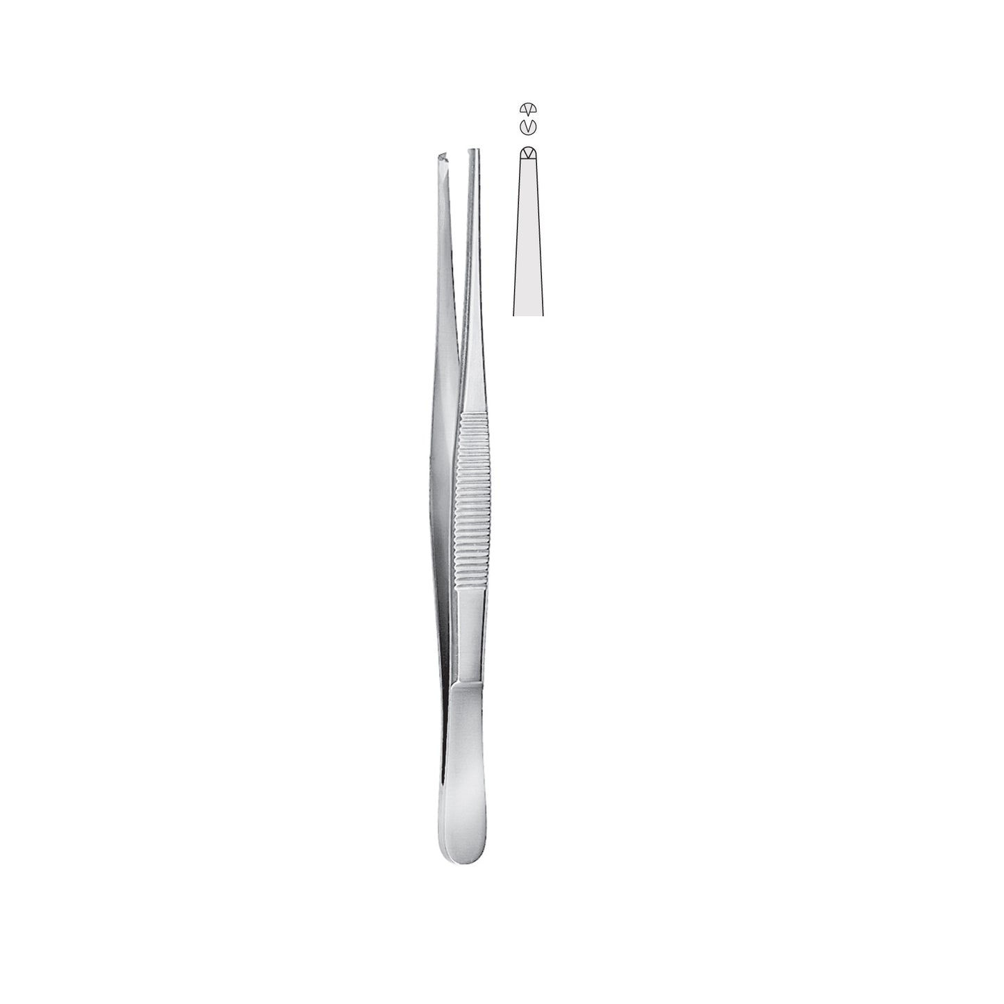 Tweezers Rat Tooth 14cm