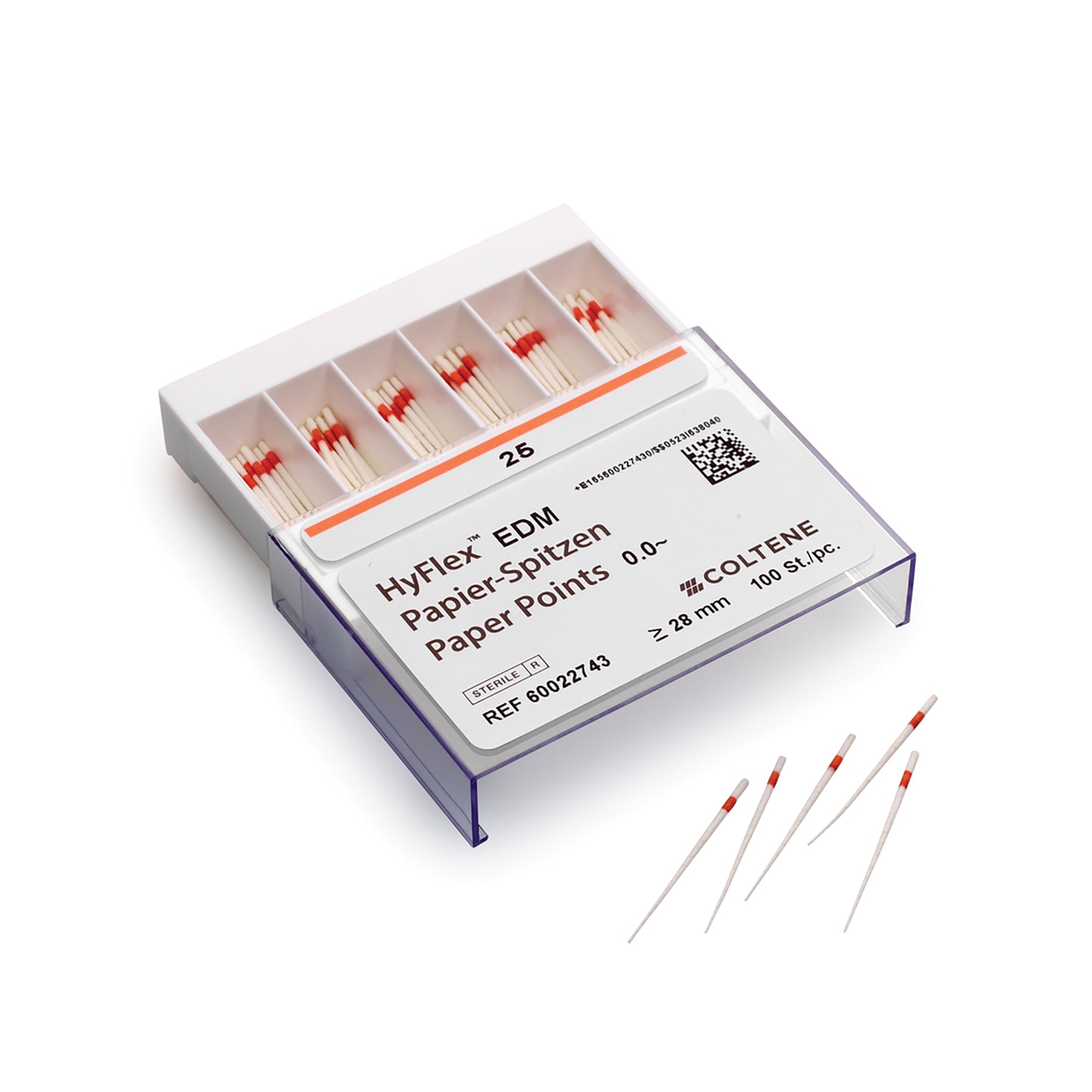 HyFlex EDM Paper Points Size/taper: One File 25/-