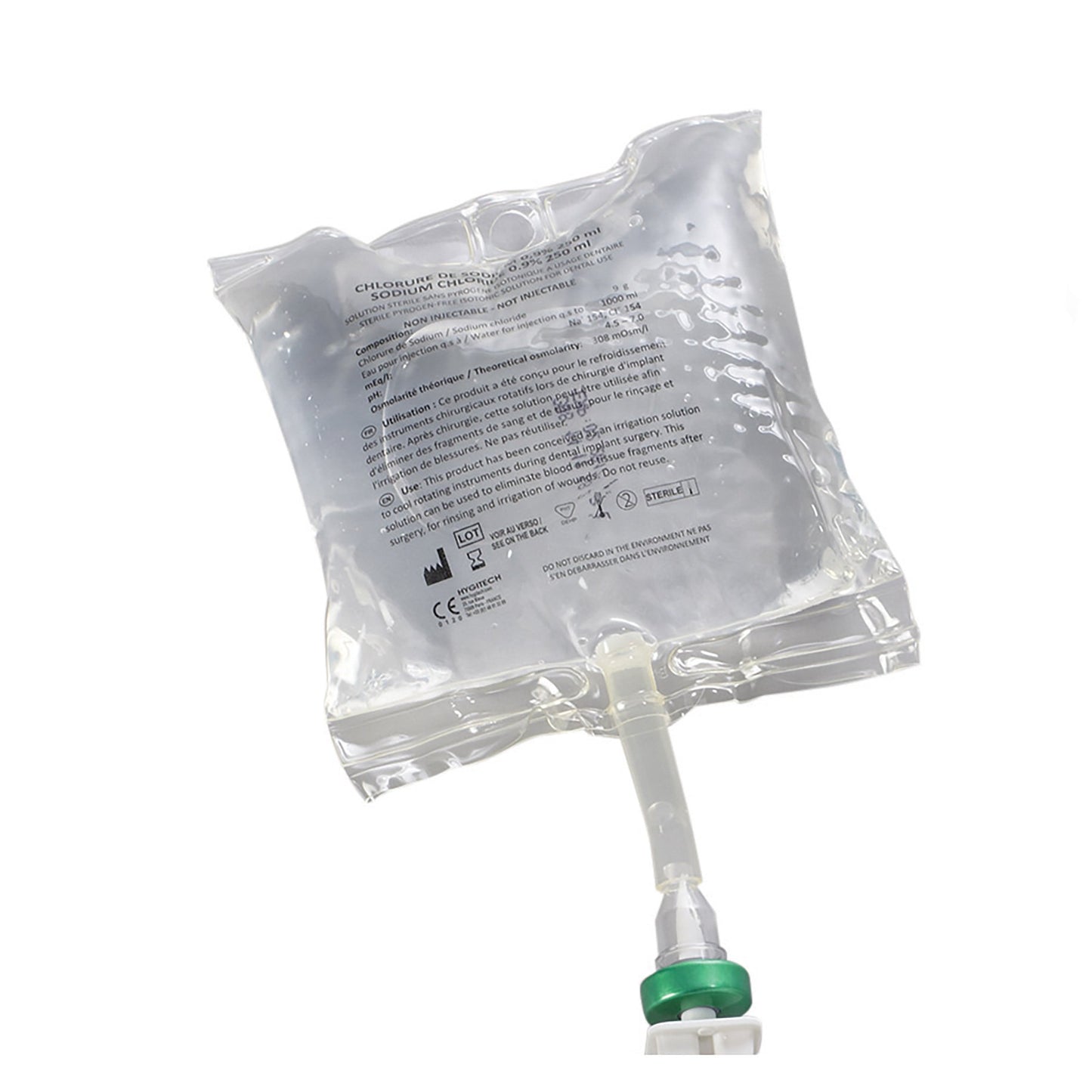 Saline Pouches 250ml - Pack 10
