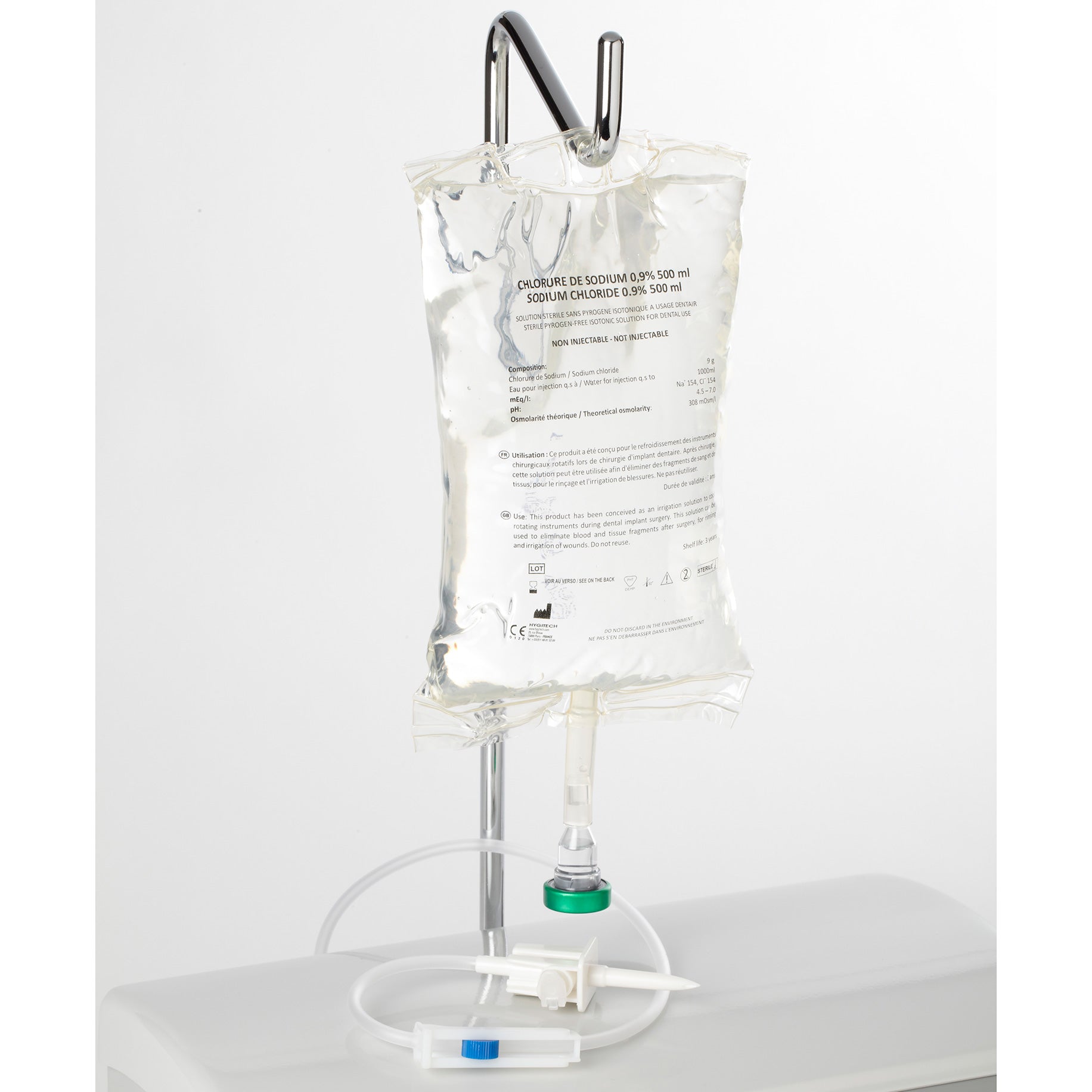 Saline Pouches 500ml - Pack 15