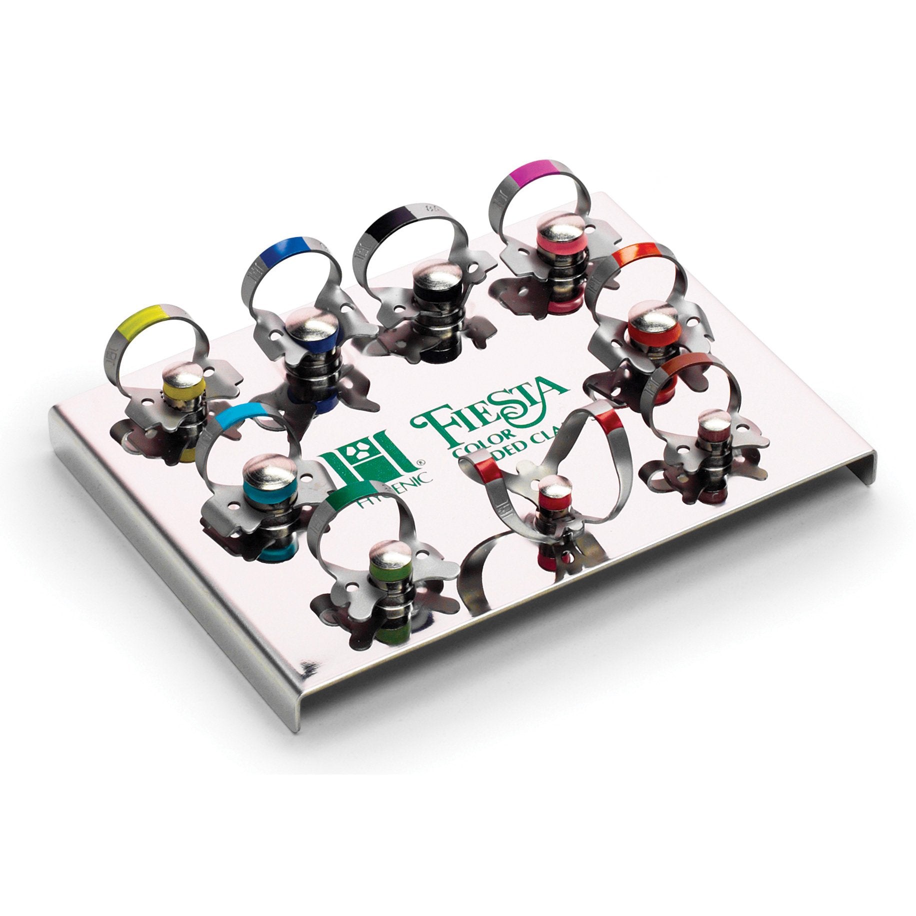 Fiesta 9 Colour Coded Winged Clamp Pack