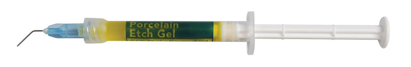 Porcelain Etch Gel 1.2ml Syringe Kit
