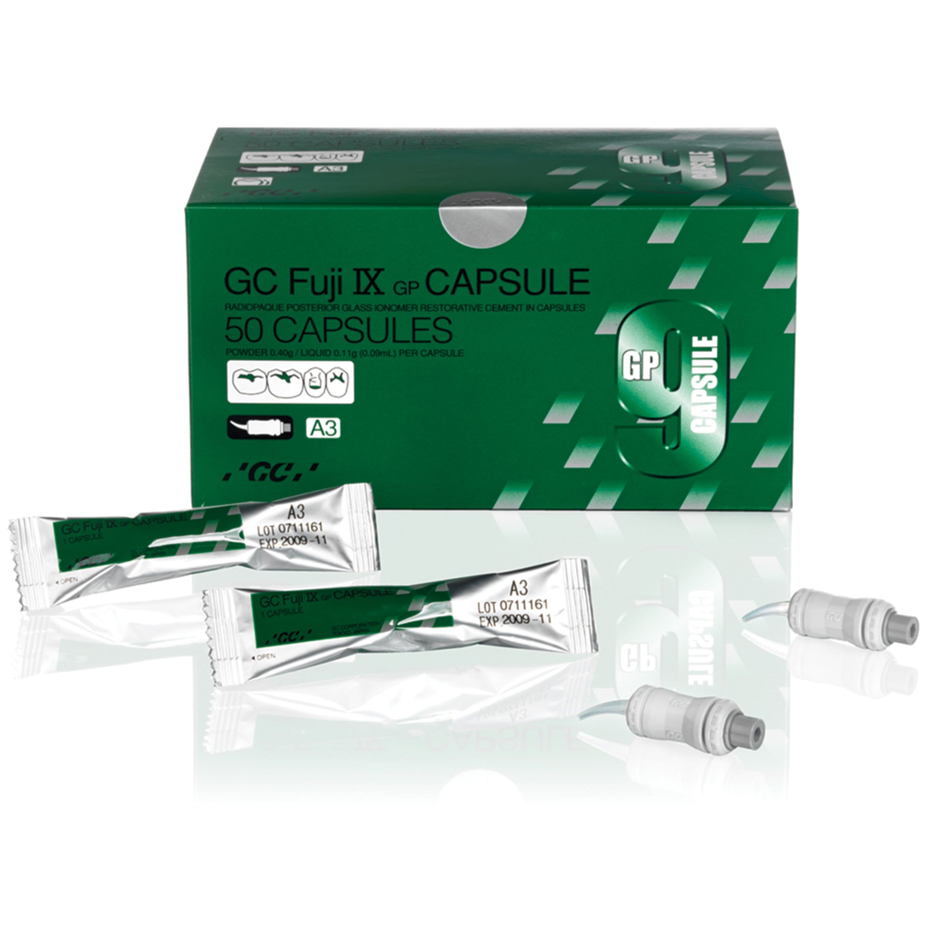 Fuji IX GP Glass Ionomer Standard Capsules A3.5