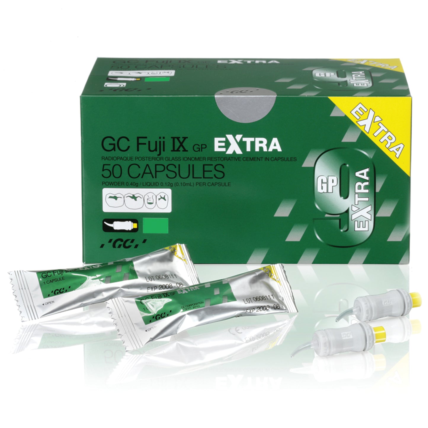 Fuji IX GP Extra Glass Ionomer Capsule Refills B1