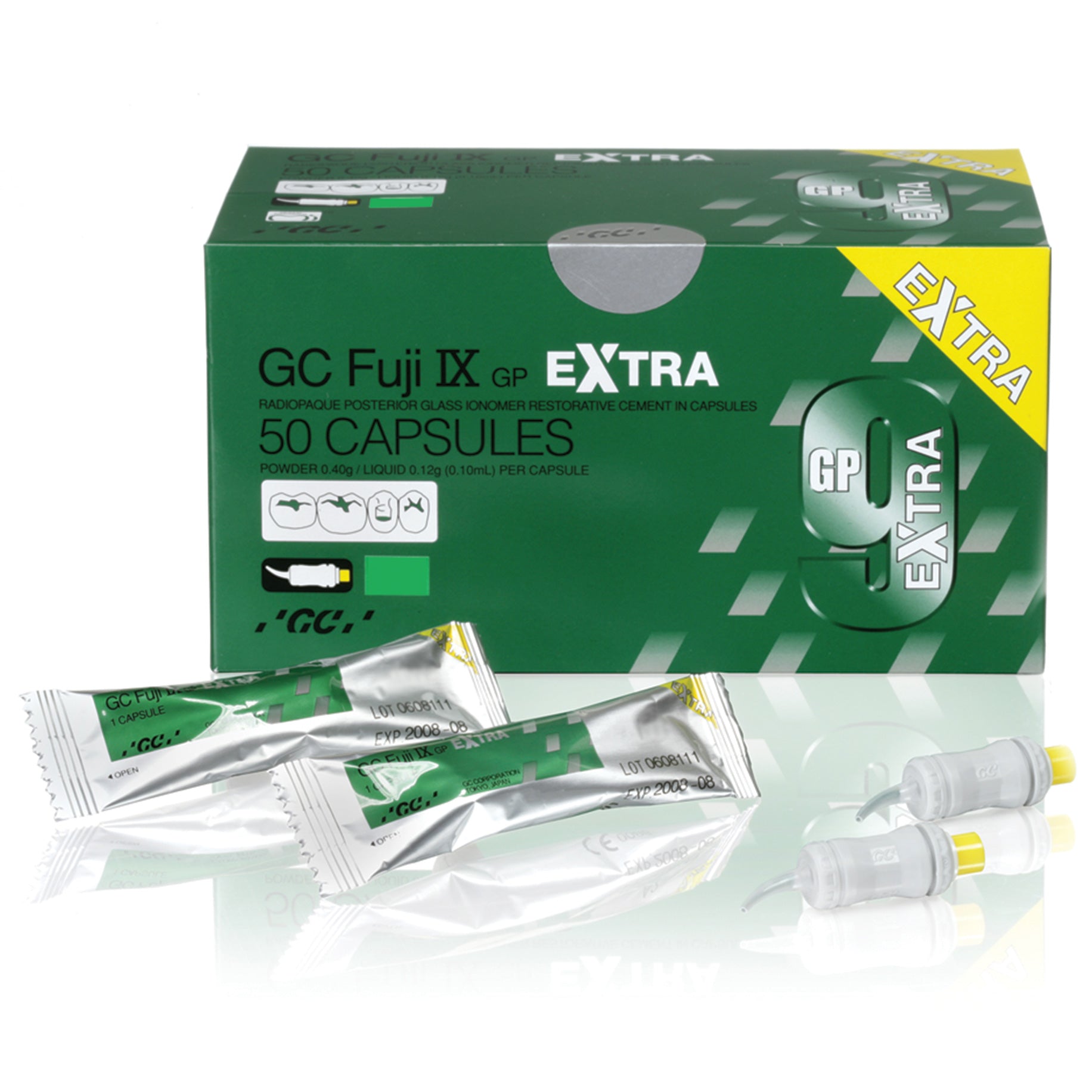 Fuji IX GP Extra Glass Ionomer Capsule Refills B1