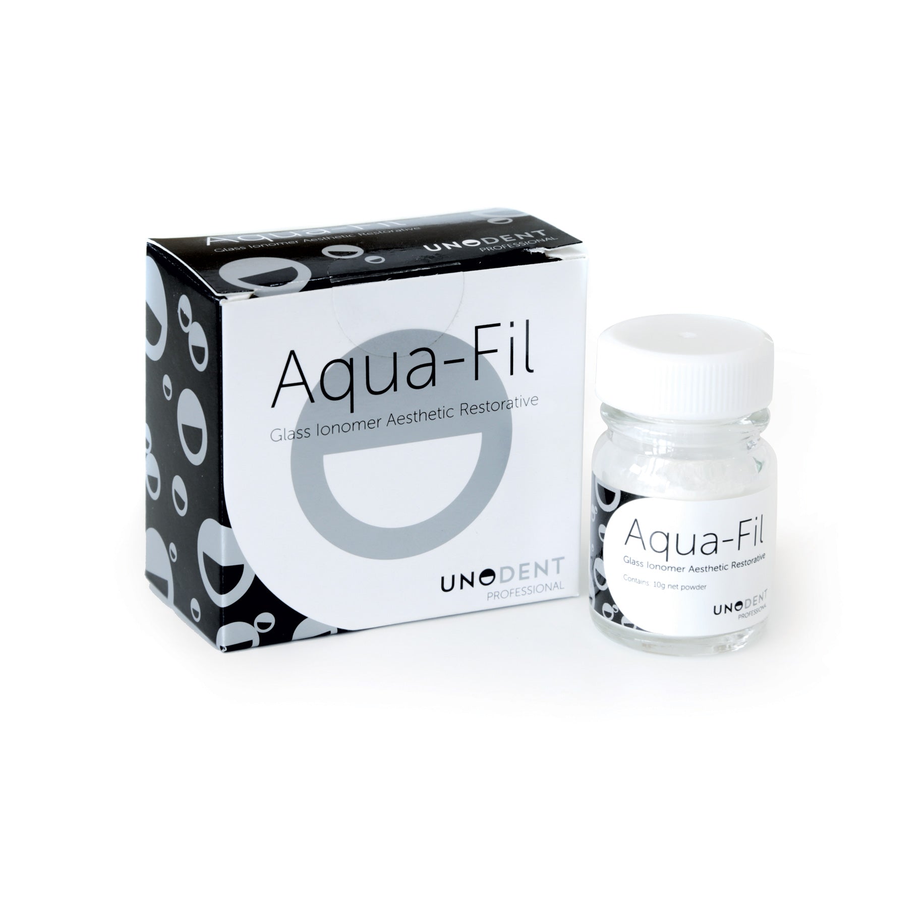 Aqua-Fil Glass Ionomer Refills No.8 - Brown