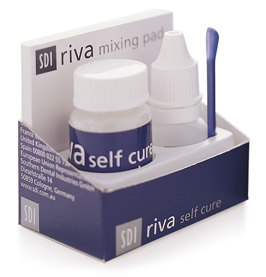 Riva Self Cure Glass Ionomer Powder / Liquid Kits Regular Set A1