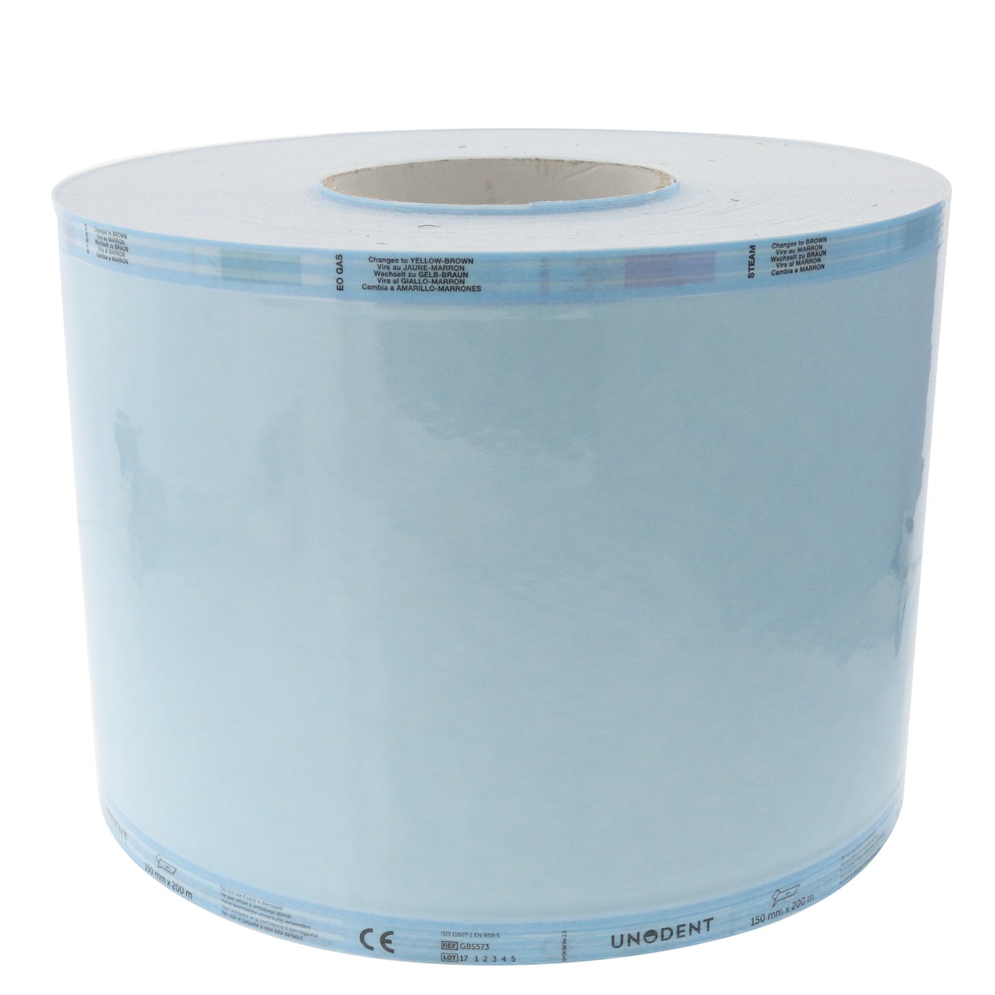 UnoDent Sterilisation Flat Reel 150mm x 200m