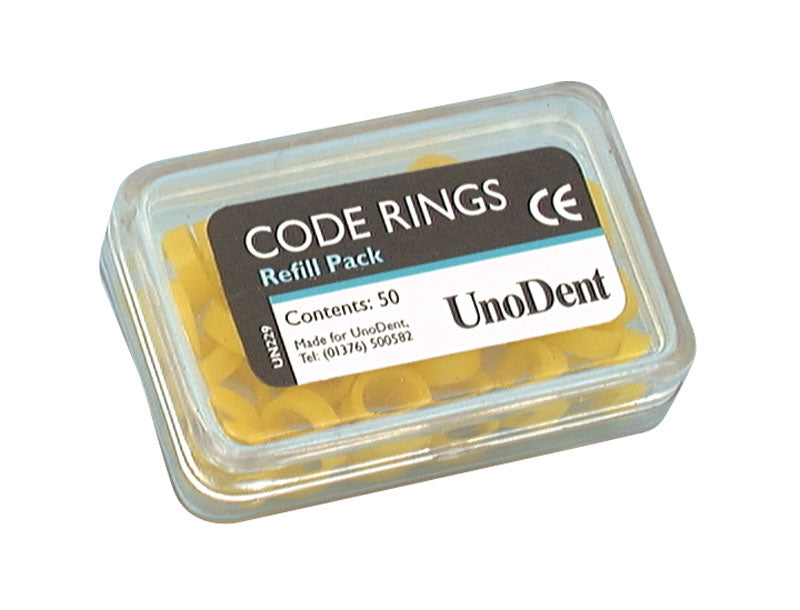 Code Rings Large
 Yellow