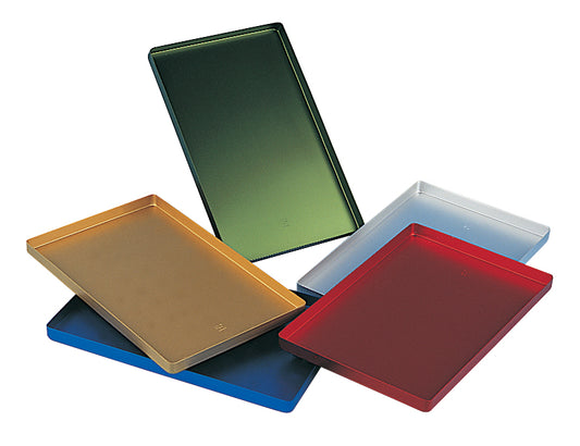 Aluminium Instrument Tray Solid Red