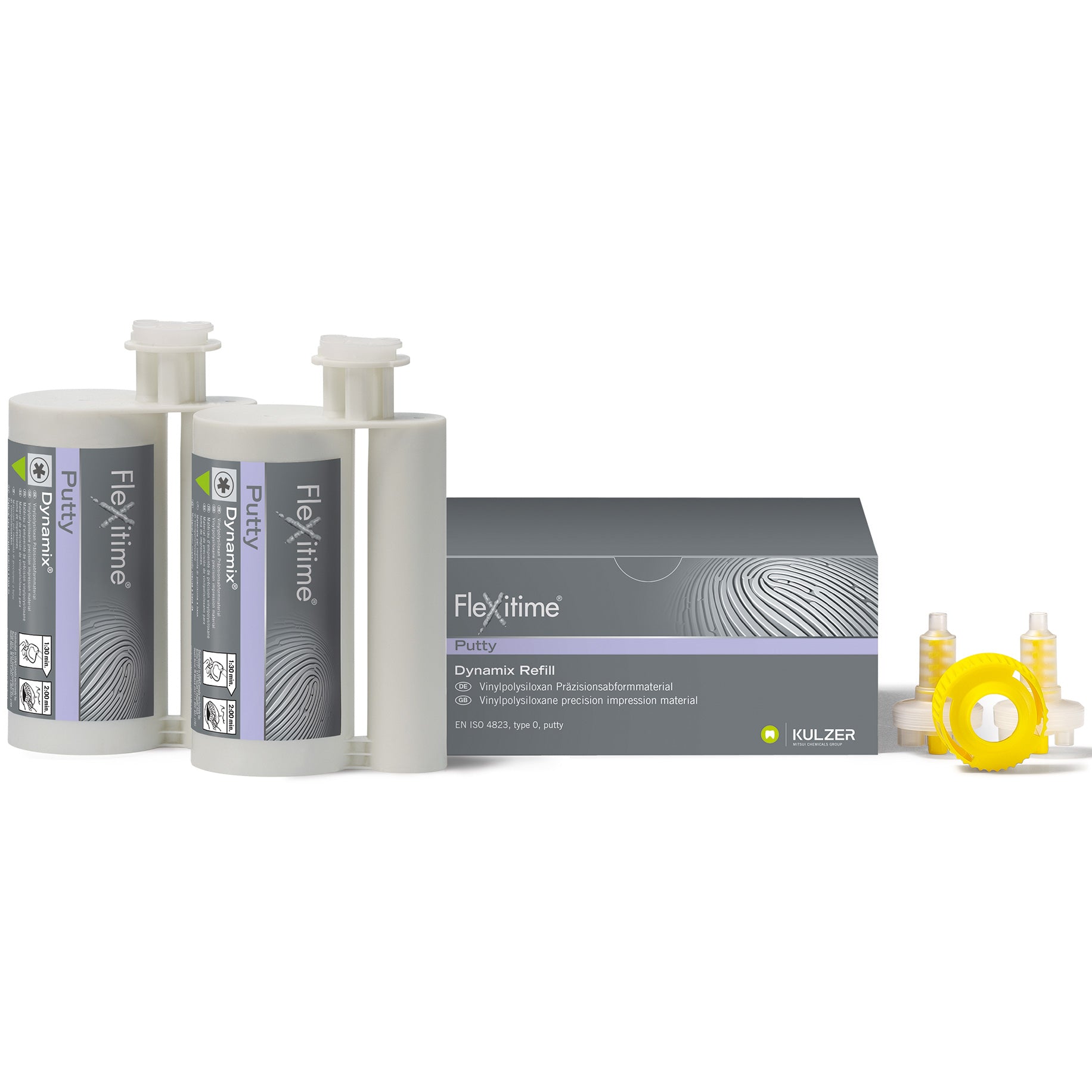 Flexitime Dynamix Impression Material Cartridge Refill Putty