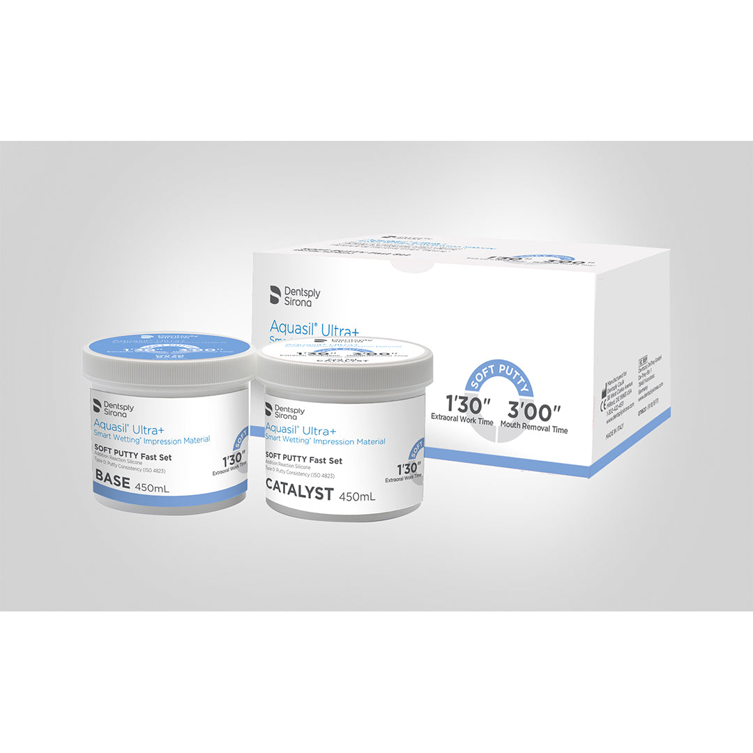 Aquasil Ultra+ Hand Mix Soft Putty Fast Set