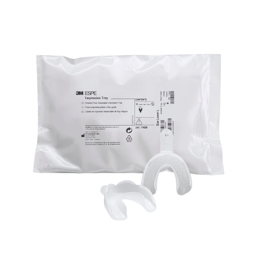 3M Disposable Impression Tray Lower Jaw Size Medium
