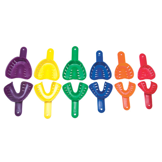 Disposable Orthodontic Impression Trays Lower Size 5 Yellow