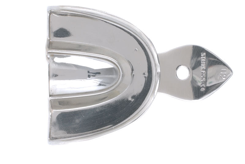 Stainless Steel Impression Trays Plain Upper No.2