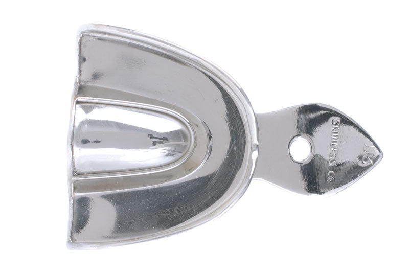Stainless Steel Impression Trays Plain Upper No.3
