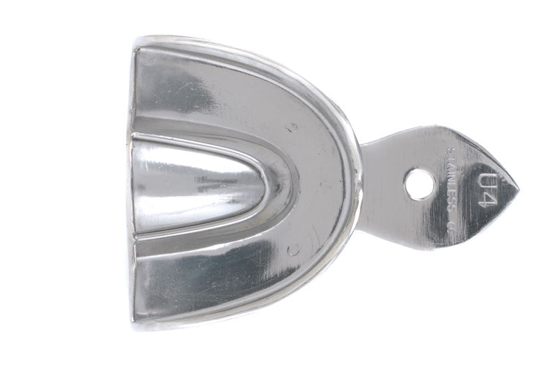 Stainless Steel Impression Trays Plain Upper No.4