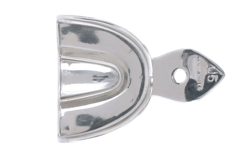 Stainless Steel Impression Trays Plain Upper No.5