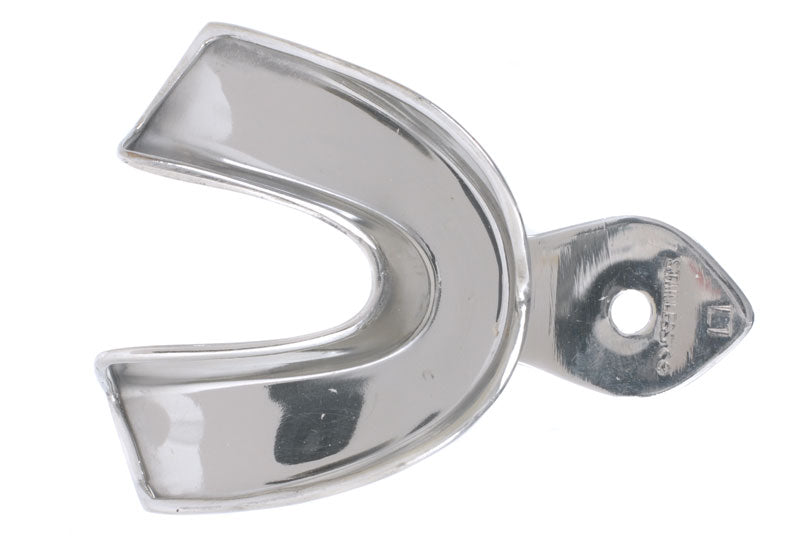 Stainless Steel Impression Trays Plain Lower No.1
