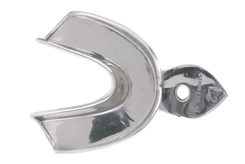 Stainless Steel Impression Trays Plain Lower No.2