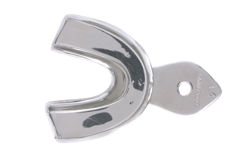 Stainless Steel Impression Trays Plain Lower No.4